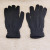 N3715 Full Finger Boutique Black Gloves Thickened Korean Style Student Riding Cold-Proof Warm 2 Yuan Store