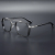 Chen Weiting Same Style Cross Heart Glasses Frame Anti Blue Light Myopia Glasses Frame K0039 Iron Man Style Black Frame Glasses