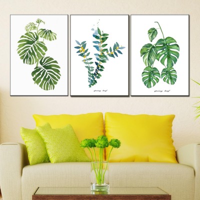 Canvas Painting Spray Painting Green Plant Painting Sets Decorative Painting Apartment Hotel Painting Oil Painting Factory Wholesale Painting