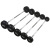 Small Barbell Straight Bar Curved Bar Barbell Rubber-Covered Barbell