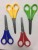 Factory Direct Sales Africa Middle East Popular Color Handle 6-Inch Suntime Scissors for Students 12-Row Bag Scissors