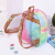 Factory Hot Sale Cartoon Schoolbag New LED Unicorn Plush Backpack Cute Fashion Fur Ball Children's Bag