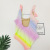 Foreign Trade Children's Swimsuit Girls' Siamese Cute Gradient Color Swimsuit Medium and Small Children Baby Hot Spring Vacation Swimsuit
