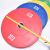 Full Rubber Colorful Barbell Disc Black Rubber Pick Barbell Training Piece