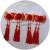 Children's Hairpin Headdress Trendy Chinese Style Red Shiny Hair Accessories Clips Ancient Style Tassel Han Chinese Clothing New Year Headdress Flower