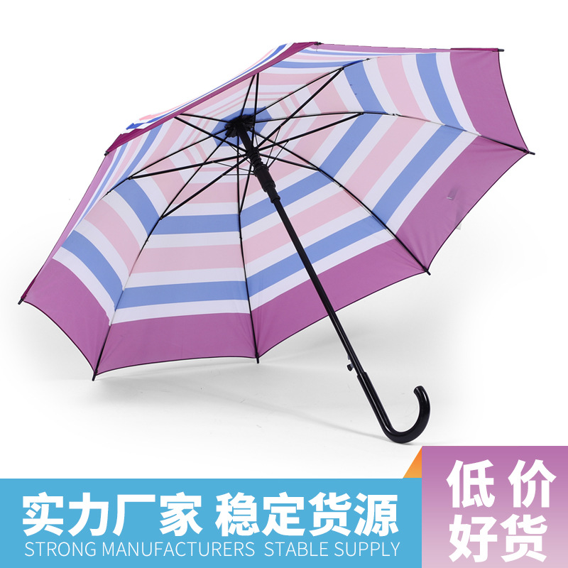 60cm flower automatic straight umbrella umbrella stock special offer wholesale foreign trade hot foreign trade tail order processing