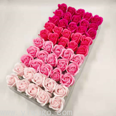 Factory Direct Sales Creative Hot Selling Soap Rose Color Matching DIY Bouquet Flower Wrapping Material