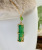 Live Supply Inlaid Green Chalcedony Bamboo Joint Pendant Necklace New Fashion Festival Bamboo Leaf Jade Pendant