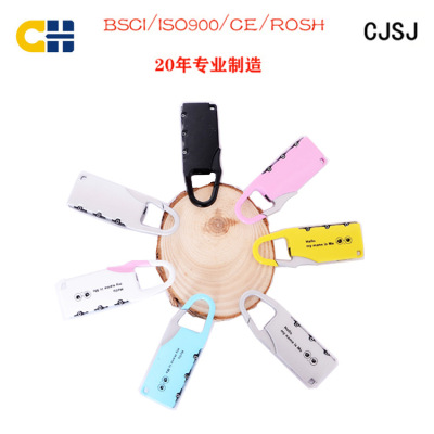 Super Value Supply Cartoon Password Lock Multi-Functional Padlock with Password Required Student Color Small Lock Spot CH-02B