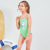 New Swimsuit Fashion Children Cute Cartoon One-Piece Skirt Swimsuit