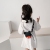 Wholesale Silicone Children's Bag Crossbody Bag Korean Exquisite Chain Ribbon Shoulder Cute Cartoon Key and COIN Case