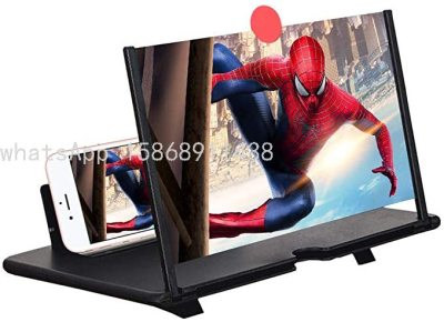 3D HD Mobile Phone Magnifier Projector Screen for Movies, Videos, and Gaming–Foldable Phone Stand with Screen Amplifier