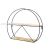 Nordic Wall Shelf Living Room TV Background Wall Decoration Shelf Simple Modern Creative round Wall Hanging