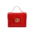 Women's Bag 2021 New Double Ring Lock Chain Small Square Bag Ladies Hand Small Bag