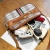 Women's Bag 2021 New Ladies Hand Bag Plaid Contrast Color Ribbon Bee Camera Bag Fashion Mobile Phone Bag