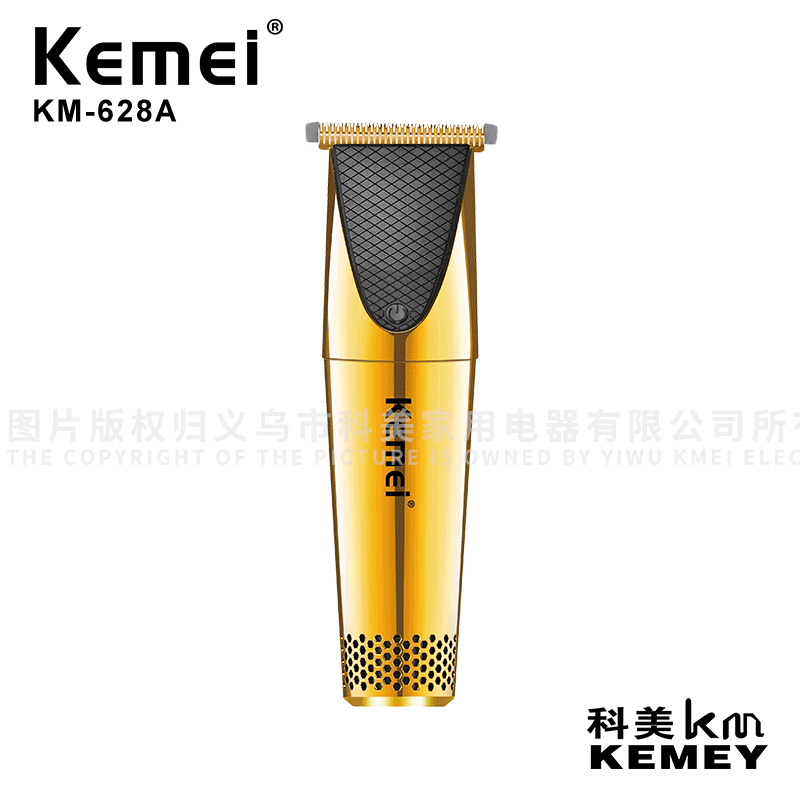 Cross-Border Factory Direct Supply Electric Clippers Komei Hair Scissors KM-628A Professional Men's Electric Clippers