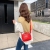 Women's Bag 2021 New Circle Trademark Double Layer Crocodile Pattern Shell Bag Fashion Leisure Phone Bag Gift Small Bag