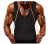 Cross-Border Hot Breasted Zipper Two-Layer Compression Burst into Sweat Men's Sports Vest Neoprene Corset Belly Contracting