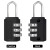 Production Black Password Small Lock/Luggage Number Padlock/Small Mini Password Lock Card in Stock CH-17E