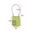 New Three-Digit Code Wire Padlock/Oval Long Code Lock/Luggage Padlock Customized CH-017L