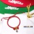 925 Silver Escape Snowyprincess Gold Bell Bracelet Female Christmas Bow Woven Hand Strap Material Package DIY
