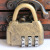 Production Retro Bronze Password Lock Classical Album Notebook Bag Three-Digit Password Lock Padlock 13A
