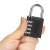 SPOT 4-Digit Large Zinc Alloy Password Lock Padlock Anti-Theft Padlock Luggage Lock Amazon Hot Selling Product CH-17B