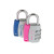 Lock Factory Direct Sales Alloy Mailbox Lock Fashion Security Padlock with Password Required 3-Digit High-End Password Lock CH-017A