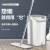 Scratch-off Mop Lazy Mopping Gadget Household Rotating Dry Wet Separation Hand-Free Flat Mop Bucket Mop