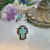 Rong Yuomei Popular 925 Silver-Plated Cross Turquoise Ring Wish AliExpress Retro Exaggerated Ring