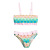 Fashion Mermaid Children's Swimsuit Girls' New Young and Little Girls Bikini Split European and American Foreign Trade Swimsuit