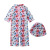 Children's Swimsuit Girls' One-Piece Flamingo Hooded Swimsuit Long Sleeve Beachwear Sun Protection Baby Baby Swimsuit