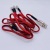 2021 High-Grade Zinc Alloy One-to-Three Phone Fast Charge Data Cable Three-in-One Multi-Functional Home Travel Charging