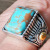 Rongyu Cross-Border Hot Sale Plated 925 Vintage Thai Silver Turquoise Two-Tone Ring European and American Wedding Men's Gemstone Ring