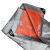 140gpe Plastic New Material Silver Color Tarpaulin Rainproof Cloth Tarpaulin Export