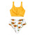 Foreign Trade Children's Swimsuit Middle and Large Girls New Split Double-Sided Bikini Girl Bohemian Swimming Suit