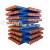 PE Brand New Plastic Tarpaulin Rainproof Cloth Cloth Roll Blue and White Blue Orange Foreign Trade Exported to Africa Hot Selling Products