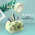 Boshang New Creative Cute Storage Bracket Pencil Sharpener Led Desk Lamp Office Learning Reading Eye Protection Small Night Lamp