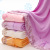 Factory Wholesale Towels Set Microfiber Lace Embroidery Cartoon Soft Absorbent Adult Men and Women