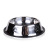 Factory Direct Supply Spot Pet Stainless Steel Bowl Pet Tableware Dog Bowl Dog Basin Pet Supplies Pet Bowl