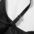 European and American New Simple Bikini Foreign Trade Solid Color Sexy Black Split Swimsuit