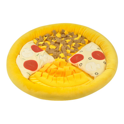 Cross-Border New Arrival Pet Training Removable and Washable Smell Pad Easy Storage Pet Blanket Pizza Platter Treasure Hunting Blanket