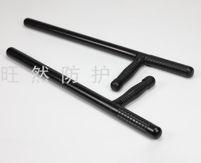 T Shape Stick Batons Rubber Police Equipment Equipment Safety Protection Batons