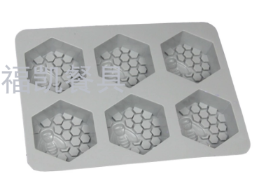 6Cravity Amazon Hot Sale Heat-Resistance Hexagonal Honeycomb Shape Silicon Soap