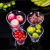Creative Acrylic Vegetables and Fruits Oblique Bowl Thick Transparent Crystal Bevel Fruit Plate Hot Pot Tableware