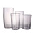 Acrylic Plastic Classic Hong Kong Restaurant Fast Food Restaurant Frosted Water Cup Transparent Tawny Beverage Juice Cool Drinks Cup