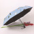 Fresh Fruit Wind Umbrella Automatic Tri-Fold Sunny Umbrella Black Glue Rainproof and Sun Protection