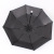 Leather Handle Business Umbrella Automatic Black Rubber Umbrella Umbrella Three Fold Self-Opening Umbrella