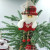 Factory Direct Sales Christmas Decoration Christmas Gift Christmas Pendant Fabric Pendant Bead Necklace Long Leg Pendant Small