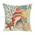 New Marine Life Linen Printed Pillowcase Sample Room Decoration Back Cushion Car Back Sofa Cushion